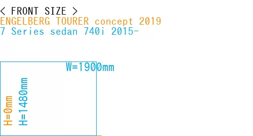 #ENGELBERG TOURER concept 2019 + 7 Series sedan 740i 2015-